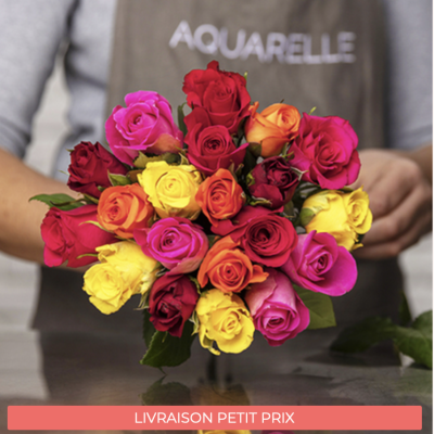 LES 20 ROSES ARLEQUIN LES 20 ROSES ARLEQUIN